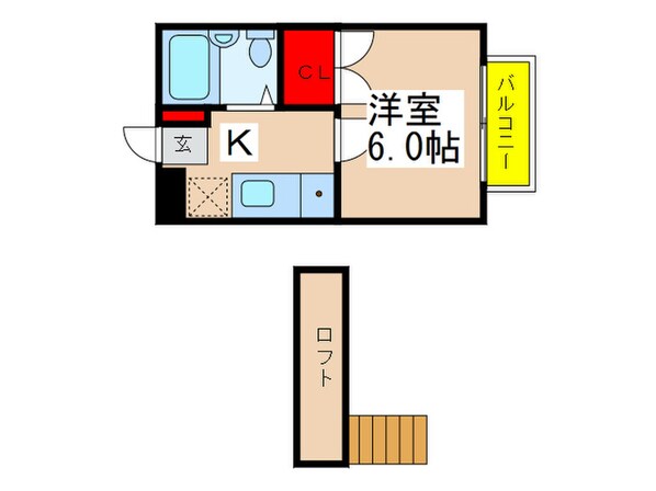 b´CASA八千代台re-bornの物件間取画像